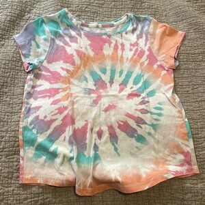 So girls tie-dye top